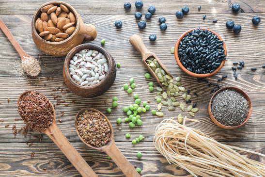 Gesunde Lebensmittel, Kohlenhydrate, Ballaststoffe