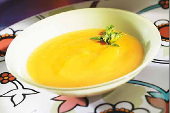 Karotten-Kürbis-Suppe