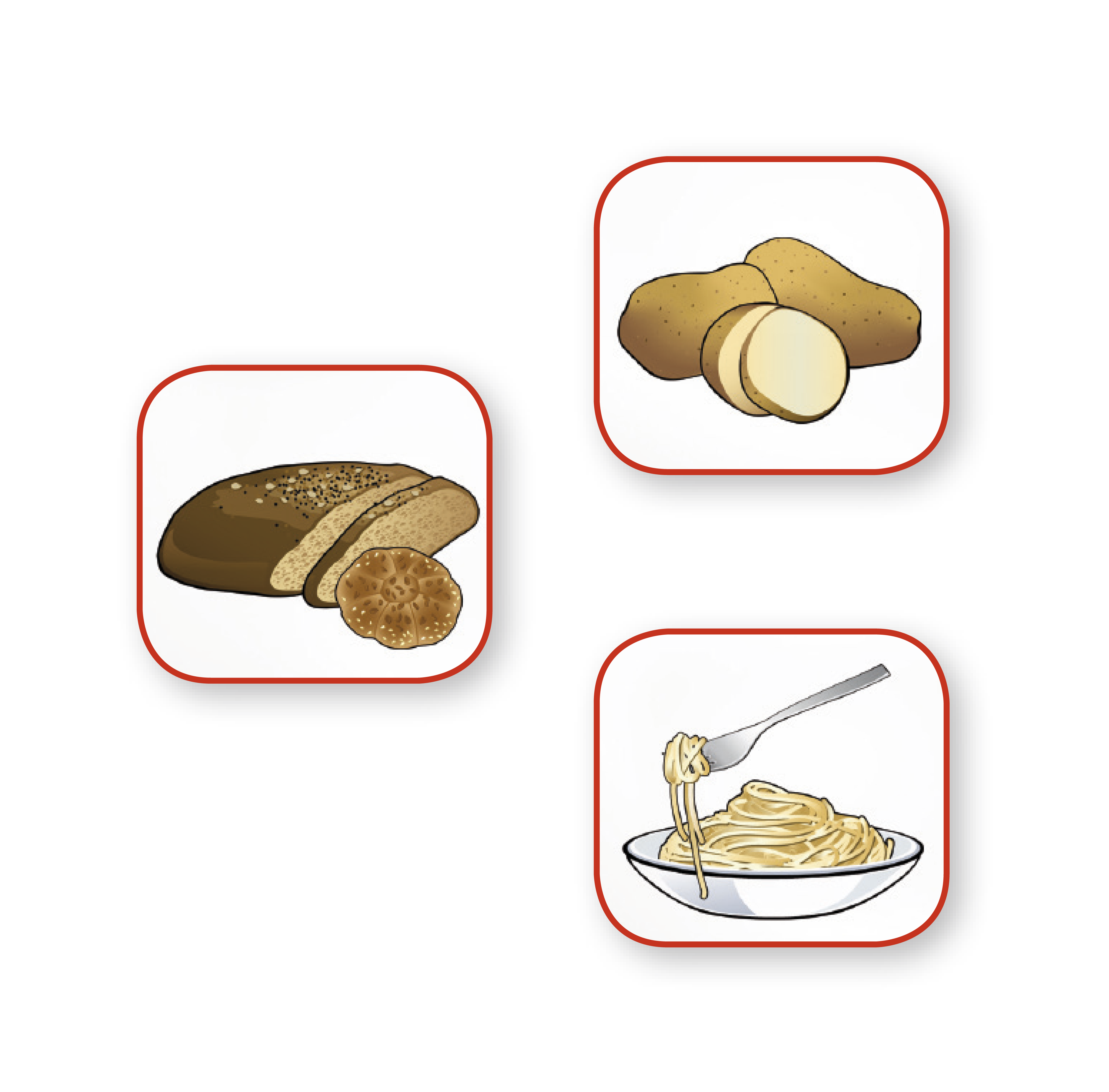 Grafik Ernährung: Getreideprodukte