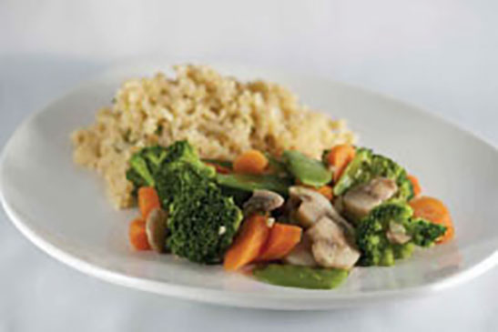 Gemüse-Bulgur-Pfanne